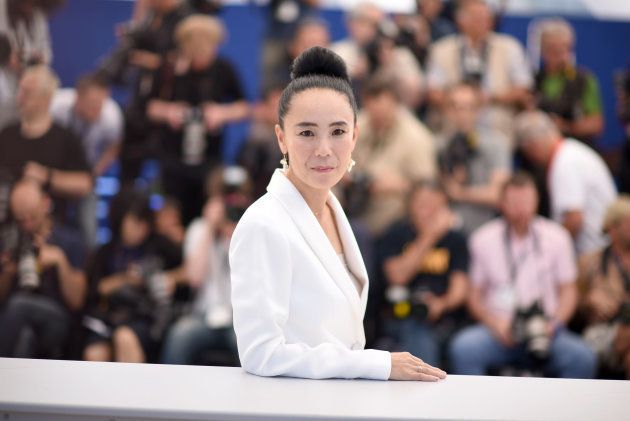 CANNES, FRANCE - MAY 19: Naomi Kawase attends the Jury De La Cinefondation & Des Courts Metrages Photocall during the 69th annual Cannes Film Festival at the Palais des Festivals on May 19, 2016 in Cannes, France. (Photo by Clemens Bilan/Getty Images)