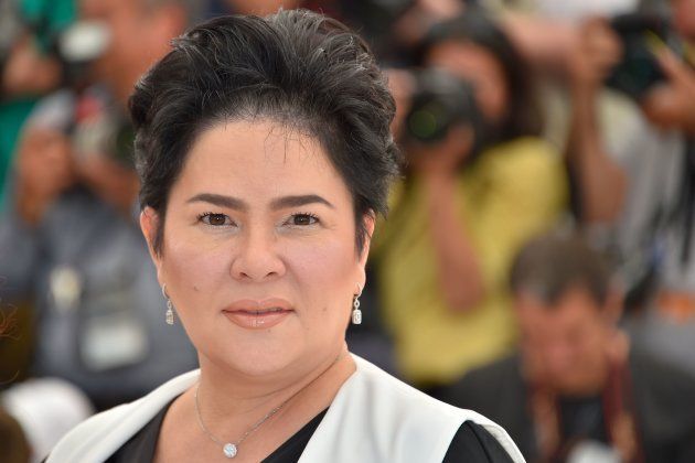 Filipino actress Jaclyn Jose poses on May 18, 2016 during a photocall for the film 'Ma'Rosa' at the 69th Cannes Film Festival in Cannes, southern France. / AFP / LOIC VENANCE (Photo credit should read LOIC VENANCE/AFP/Getty Images)