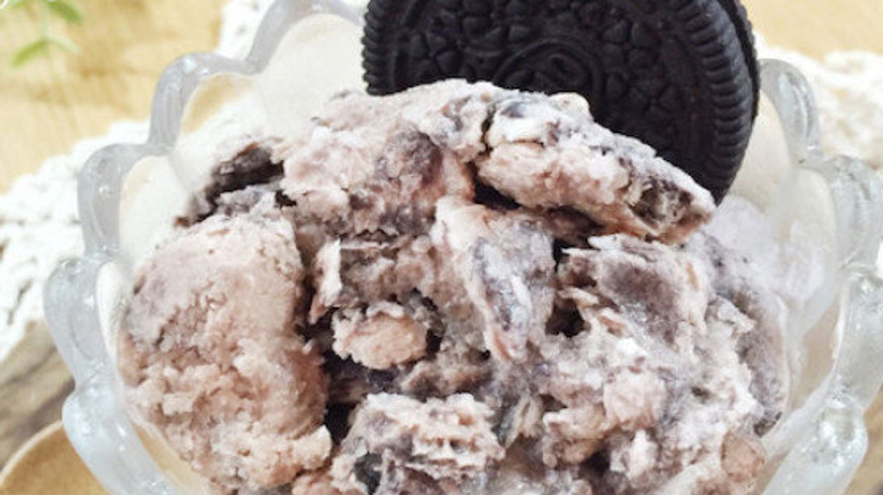 フリーザーバッグでもむだけ ミロとオレオで クッキークリーム味 のアイスが完成 ハフポスト Life