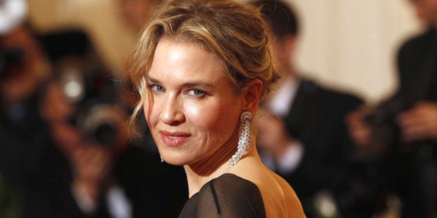 Actress Renee Zellweger arrives at the Metropolitan Museum of Art Costume Institute Benefit celebrating the opening of the