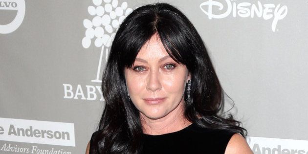CULVER CITY, CA - NOVEMBER 14: Actress Shannen Doherty attends the 2015 Baby2Baby Gala presented by MarulaOil & Kayne Capital Advisors Foundation honoring Kerry Washington at 3LABS on November 14, 2015 in Culver City, California. (Photo by David Livingston/Getty Images)