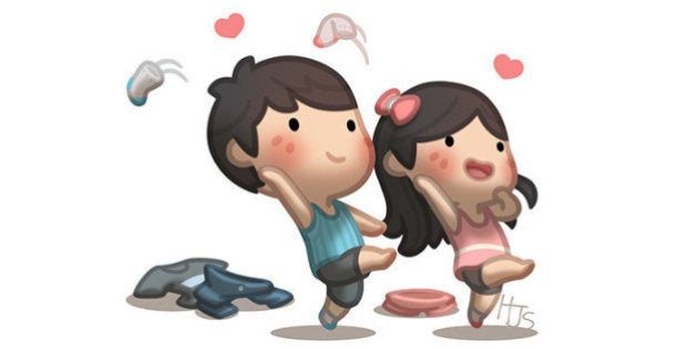 こんな瞬間 君を大好きって思う 妻への愛を イラストで表現してみたよ ハフポスト