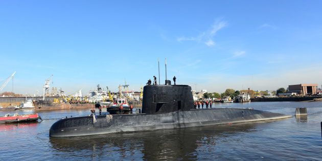 消息を絶ったアルゼンチン海軍の潜水艦「サンフアン」