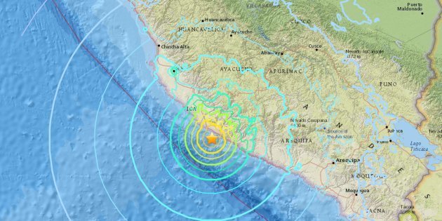 ペルー南部沖でM7.1の地震。落石で1人死亡、少なくとも65人がけが | ハフポスト WORLD