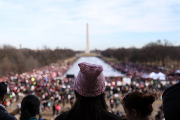 ワシントンD.C.に集まった人々