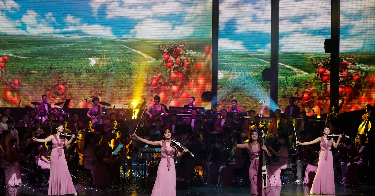 北朝鮮楽団が公演、「独島もわが祖国」の替え歌　南北融和の意図か
