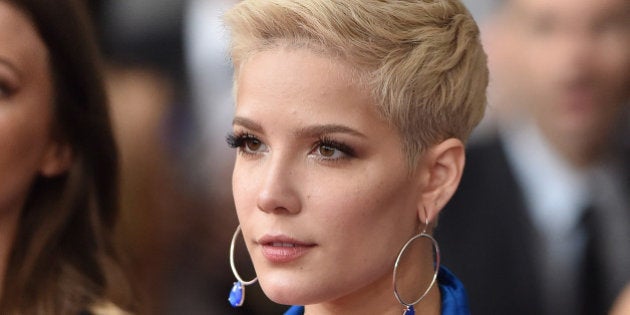 LOS ANGELES, CA - FEBRUARY 12: Recording artist Halsey attends the 59th GRAMMY Awards at STAPLES Center on February 12, 2017 in Los Angeles, California. (Photo by Axelle/Bauer-Griffin/FilmMagic)