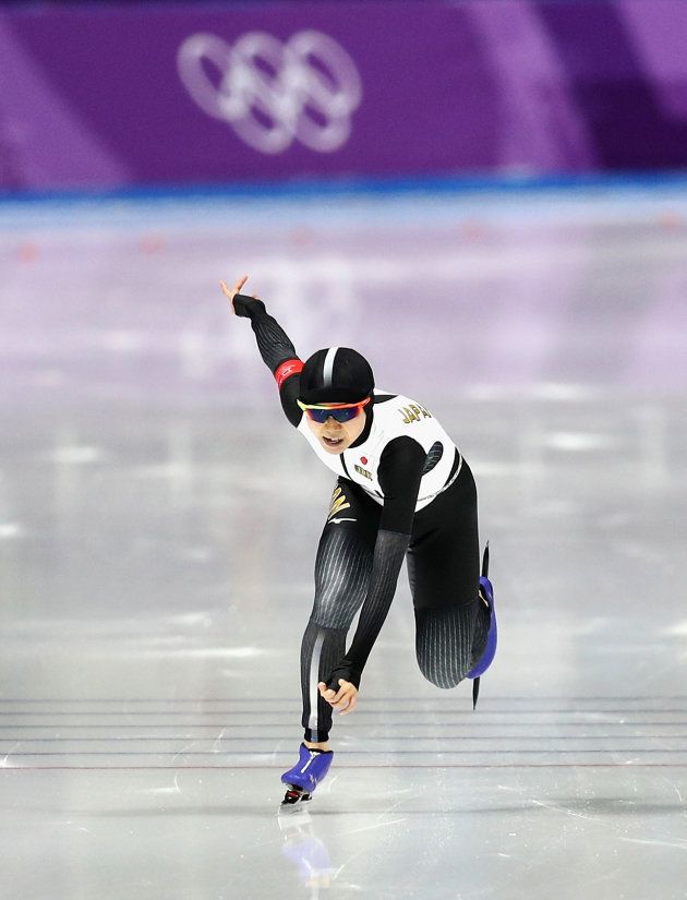 GANGNEUNG, SOUTH KOREA - FEBRUARY 12: Miho Takagi of Japan during the Ladies 1,500m Long Track Speed Skating final on day three of the PyeongChang 2018 Winter Olympic Games at Gangneung Oval on February 12, 2018 in Gangneung, South Korea. (Photo by Maddie Meyer/Getty Images)