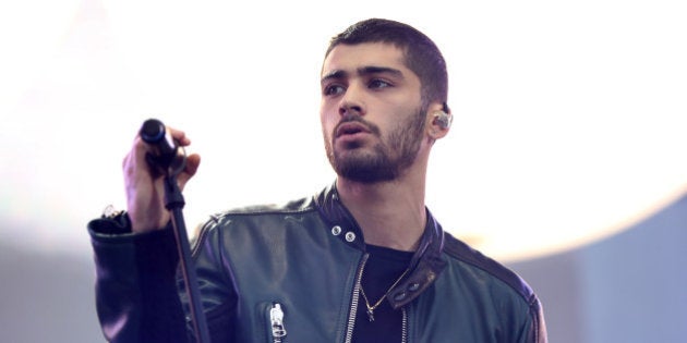 Zayn Malik performs at Wango Tango at StubHub Center on Saturday, May 14, 2016, in Carson, Calif. (Photo by Rich Fury/Invision/AP)