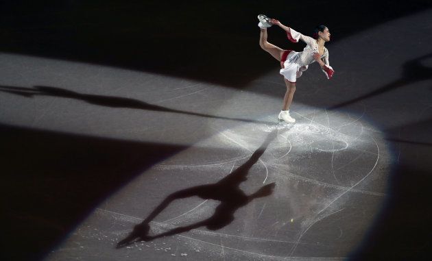 Figure Skating - Pyeongchang 2018 Winter Olympics - Gala Exhibition - Gangneung Ice Arena - Gangneung, South Korea - February 25, 2018 - Satoko Miyahara of Japan performs. REUTERS/Lucy Nicholson