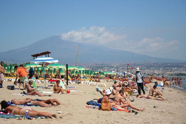 Beach vacation in Sicily