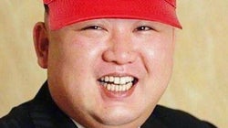 「トランプ帽かぶる金正恩氏」の合成写真をツイート　デニス・ロッドマン、驚きのバスケ外交