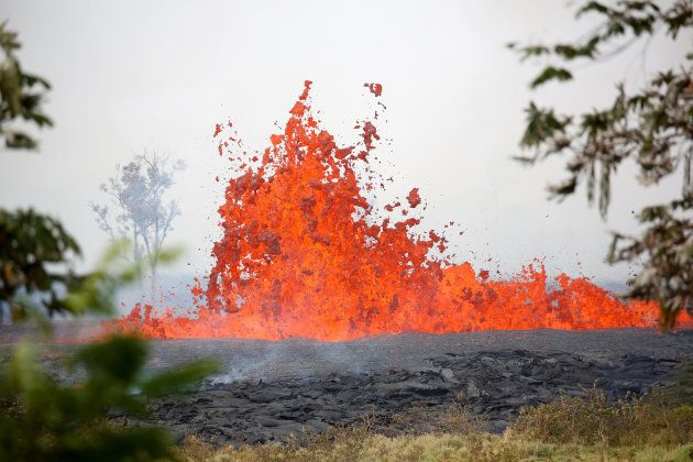 ハワイ島 キラウエア火山の噴火 煮えたぎるマグマが 島を飲み込んだ 動画 画像 ハフポスト