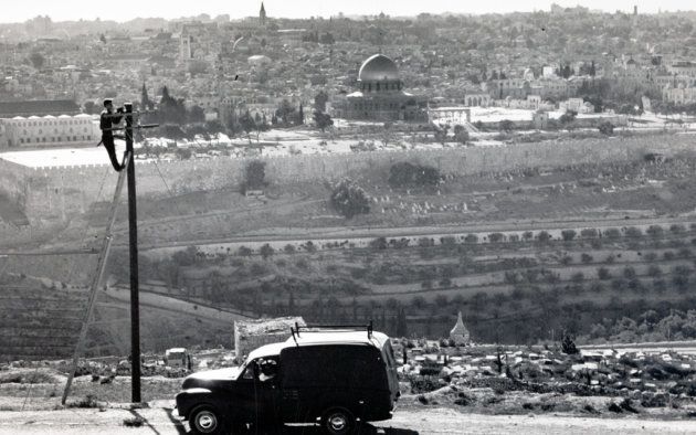 オリーブ山から見たエルサレムの旧市街 (2015)