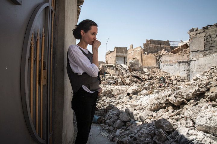 解放から一年経ったが、モスル西部の大半はまだ荒廃した状態が続いている。