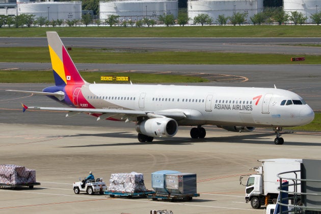 アシアナ航空の旅客機のイメージ。