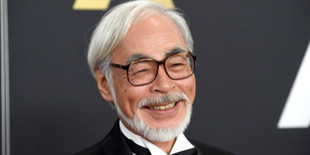 HOLLYWOOD, CA - NOVEMBER 08: Honoree Hayao Miyazaki attends the Academy Of Motion Picture Arts And Sciences' 2014 Governors Awards at The Ray Dolby Ballroom at Hollywood & Highland Center on November 8, 2014 in Hollywood, California. (Photo by Frazer Harrison/Getty Images)