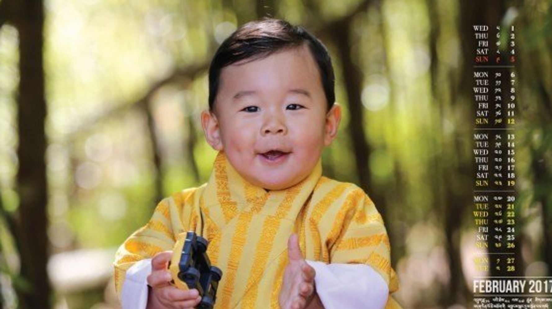 ブータンの王子様が1歳になるよ 笑顔が あなたのハートを溶かします 画像集 ハフポスト Life
