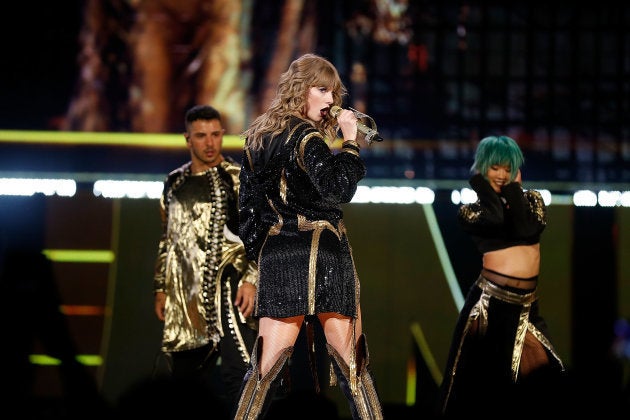 PERTH, AUSTRALIA - OCTOBER 19: Taylor Swift performs at Optus Stadium on October 19, 2018 in Perth, Australia. (Photo by Don Arnold/TAS18/Getty Images)