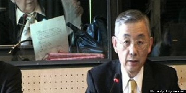 上田秀明大使 国連で シャラップ ハフポスト