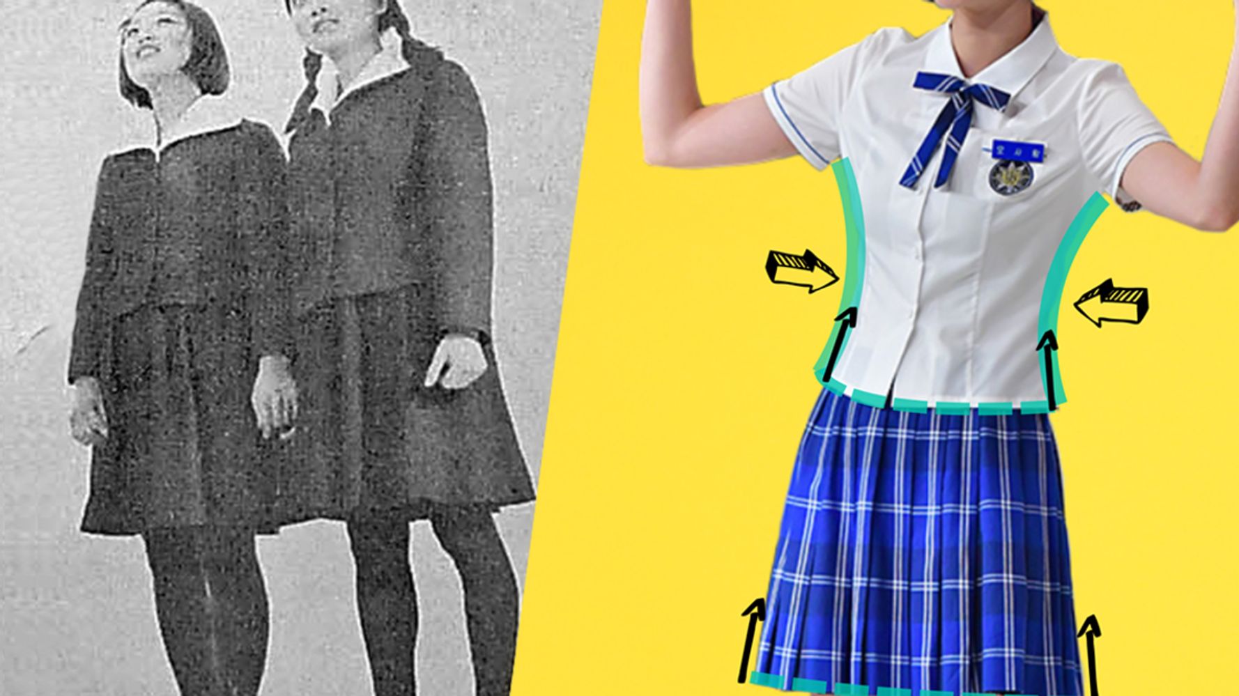 女子生徒の制服が 体にぴったりすぎる 韓国で不満の声が続出 ハフポスト