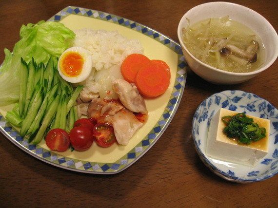 おかず 暑い日の夜ご飯