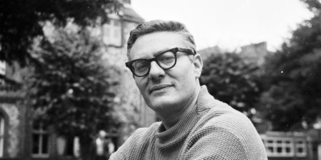 28th July 1965: English playwright Peter Shaffer, who wrote 'The Royal Hunt for the Sun', 'Equus' and 'Amadeus'. (Photo by Lemmon/Express/Getty Images)