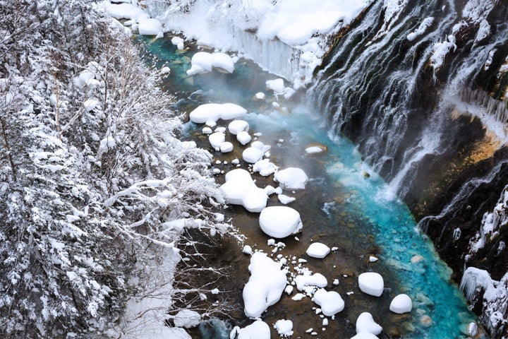 雪まくり 雪ひも って何 冬の幻想的な風景たち 画像集 ハフポスト Life