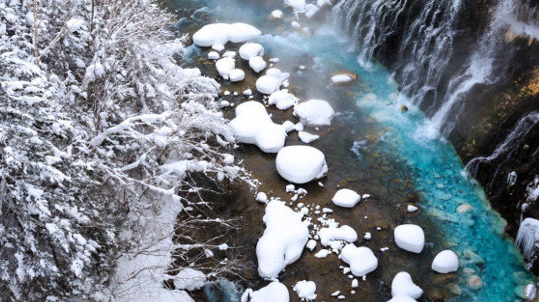雪まくり 雪ひも って何 冬の幻想的な風景たち 画像集 ハフポスト Life