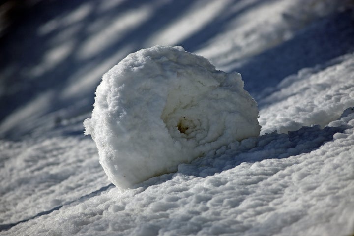 雪まくり 雪ひも って何 冬の幻想的な風景たち 画像集 ハフポスト Life