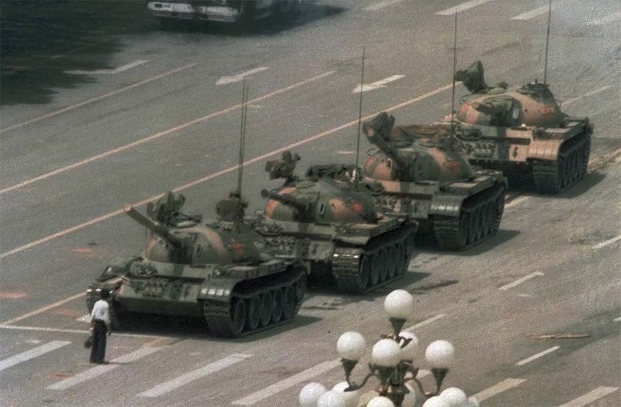 たった一人の男が戦車を止めた交差点はいまーー天安門の25年 画像 ハフポスト