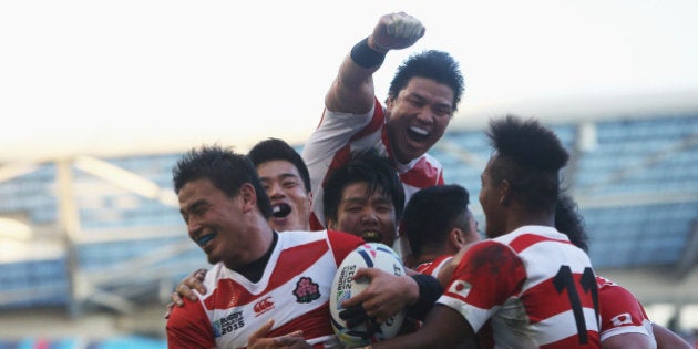 ラグビー日本が ワールドカップ最高の瞬間 五郎丸歩は ドリームチーム に ハフポスト ラグビー日本が ワールドカップ最高の瞬間 五郎丸歩は ドリームチーム に ハフポスト