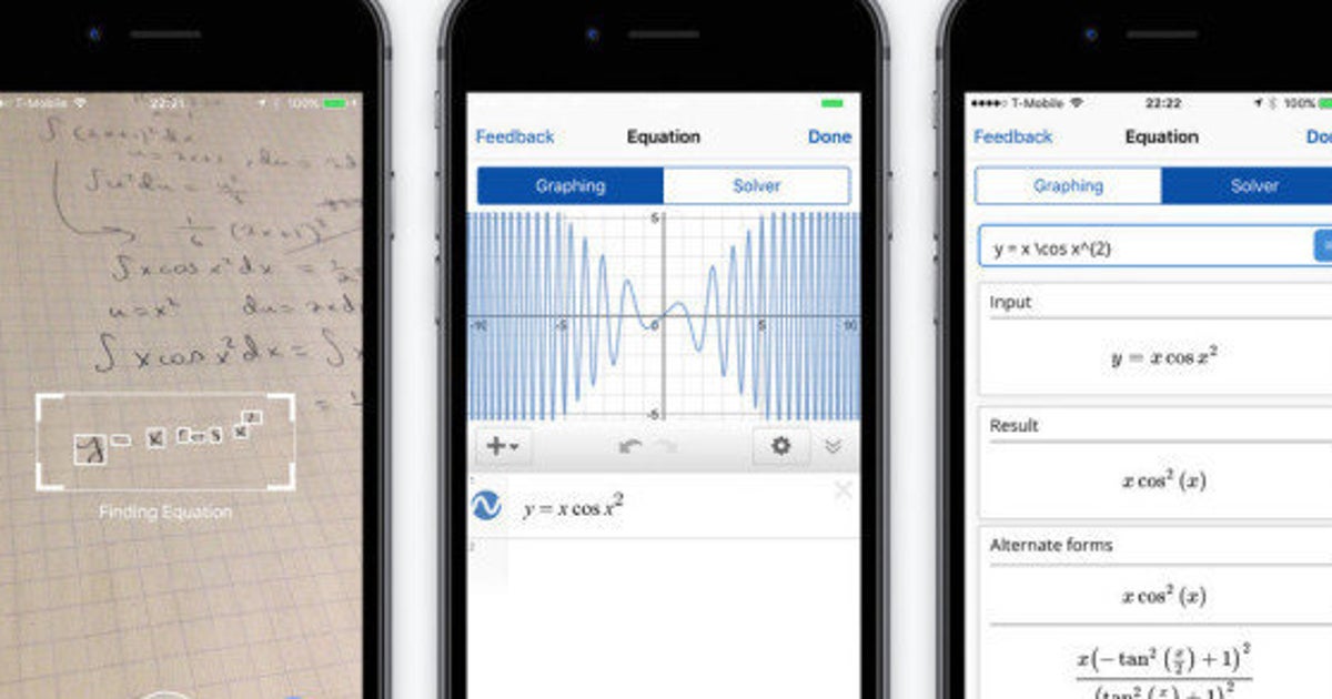 紙に書いた方程式を瞬時に解くiphoneアプリ Mathpix 発表 微積分にも対応 動画あり ハフポスト