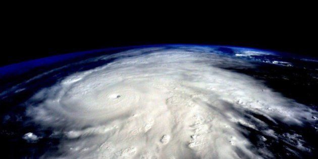 IN SPACE - In this handout photo provided by NASA, Hurricane Patricia is seen from the International Space Station. The hurricane made landfall on the Pacfic coast of Mexico on October 23. (Photo by Scott Kelly/NASA via Getty Images)