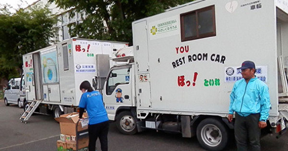 【熊本地震】災害時でもゆっくり排せつ　障害者のためのトイレカーが活躍