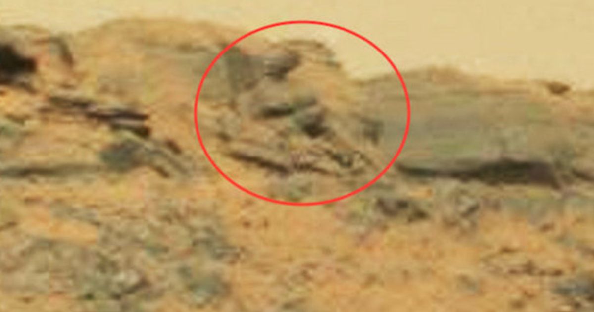 火星人は仏教徒だったのか Nasaが撮影した 仏像 の正体は 画像 ハフポスト