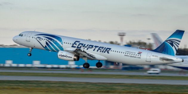 MARCH 29, 2016. Pictured in this file image dated October 20, 2015, is EgyptAir Airbus A320 passenger plane at Domodedovo International Airport. Early on 29 March, 2016, the plane was hijacked while on an EgyptAir MS181 flight from Alexandria, Egypt to Cairo, Egypt, and landed at Larnaca Airport in Cyprus. Tatyana Belyakova/TASS (Photo by Tatyana Belyakova\TASS via Getty Images)