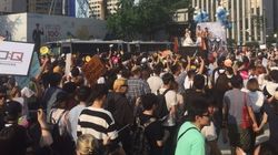 韓国のLGBTの祭典、パレード開催される　妨害の集会も（動画）