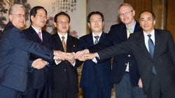 「朝鮮半島の平和へ4者会談を」----林東源・元韓国統一相