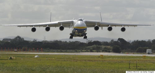 これが世界最大の輸送機だ An-225「ムリーヤ」がオーストラリアに到着