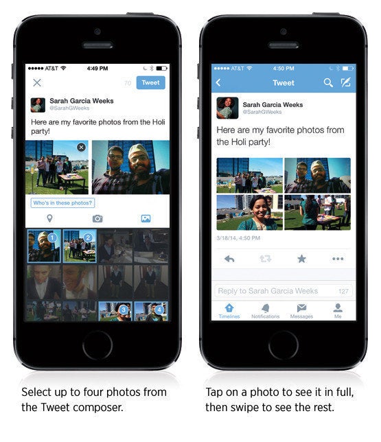 Twitterが1ツイートに4枚までの写真添付や人物のタグ付けに対応 プライバシー設定も追加 ハフポスト Twitterが1ツイートに4枚までの写真添付や人物のタグ付けに対応 プライバシー設定も追加 ハフポスト