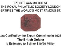 世界に1枚だけ 英領ギアナ切手を競売へ 史上最高10億円以上で落札か ハフポスト