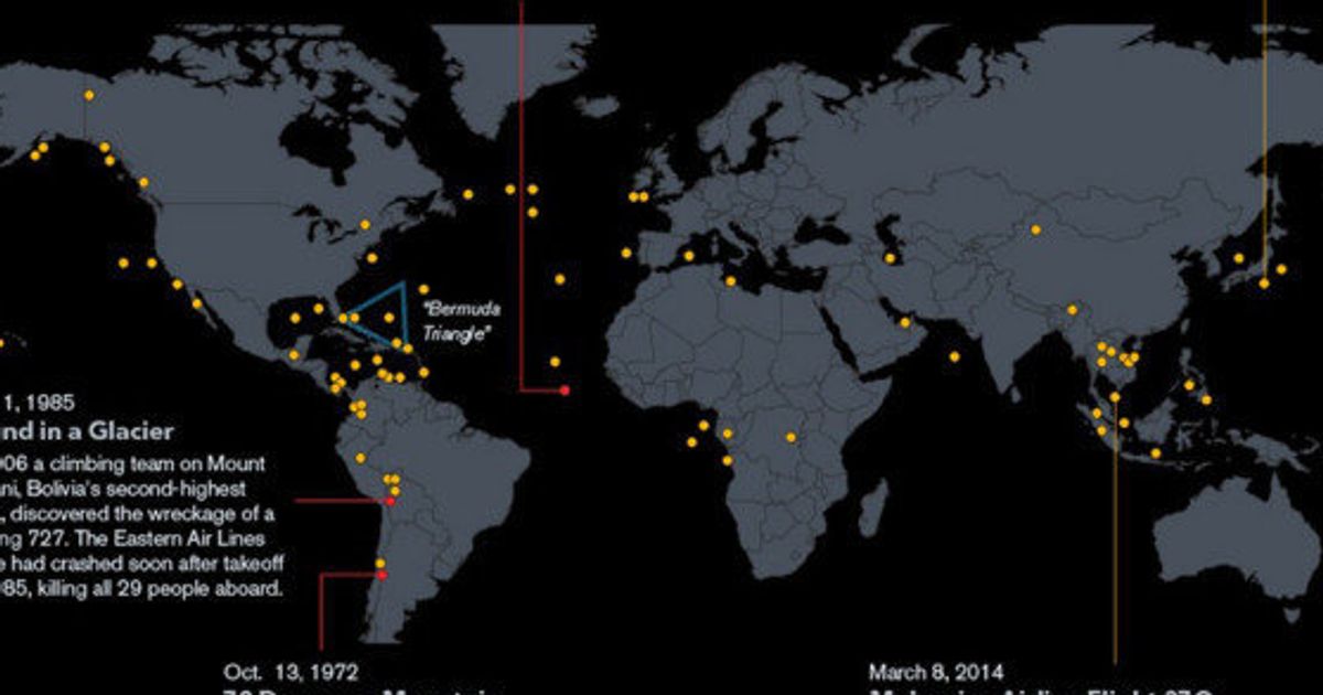 行方不明になった航空機 はこんなに多い ハフポスト News