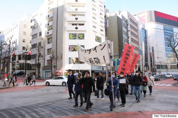 「チョコの数で人間の価値を決めるな」バレンタインデー粉砕デモ、渋谷で開催（動画）