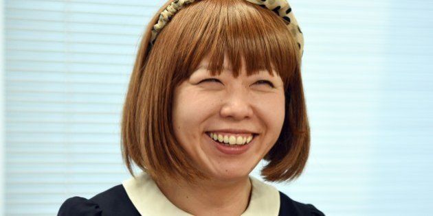 Japanese artist Megumi Igarashi smiles as she listens to questions during a press conference following her final hearing before the verdict in Tokyo on February 1, 2016. Igarashi is charged with obscenity for distributing plans of how to build a kayak shaped like her vagina scoffed at prosecutors' demand to punish her with a 6,600 USD fine. AFP PHOTO / Toru YAMANAKA / AFP / TORU YAMANAKA (Photo credit should read TORU YAMANAKA/AFP/Getty Images)