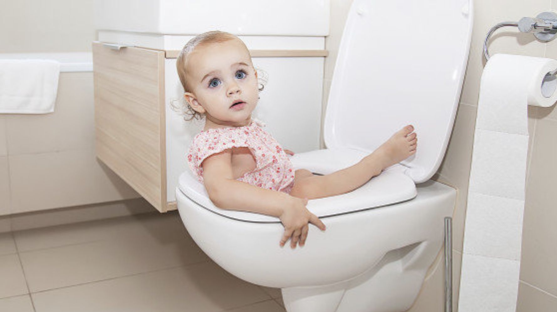 娘ちゃん、はじめてのトイレ。～2歳からのトイレトレーニング【準備編】～ ハフポスト LIFE