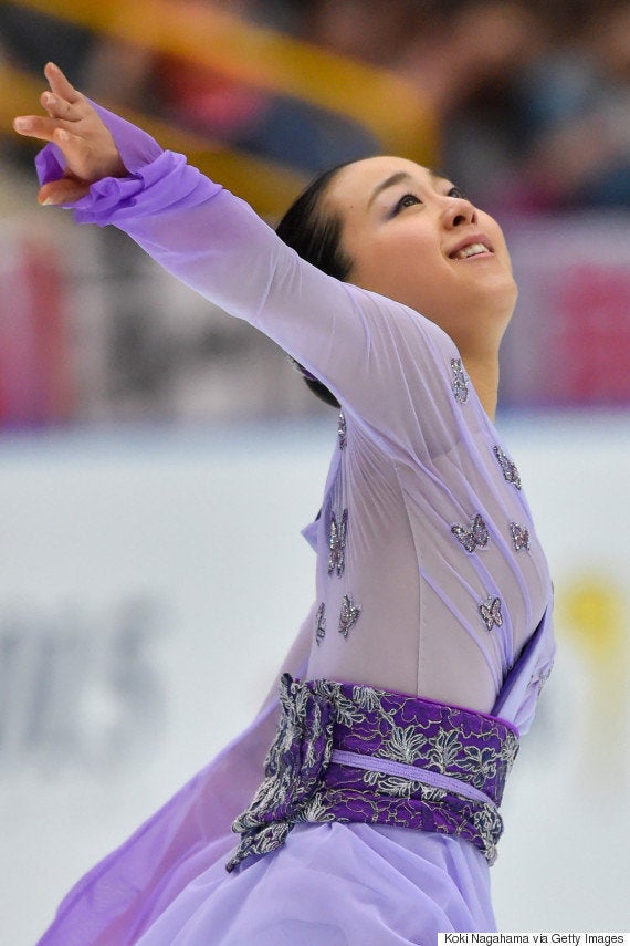 浅田真央 笑顔で ただいまでーす 復帰戦のジャパンオープンで1位 画像集 ハフポスト