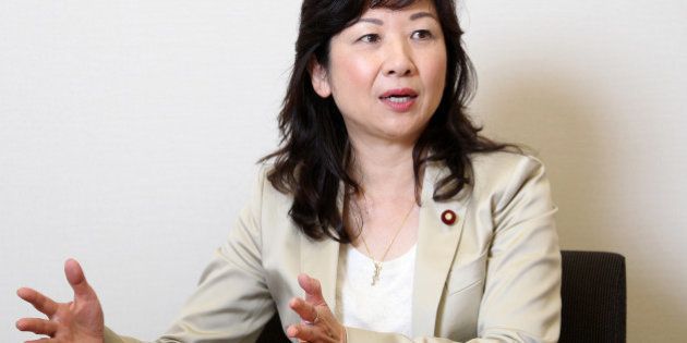 Seiko Noda, a lawmaker from the Liberal Democratic Party (LDP), speaks during an interview in Tokyo, Japan, on Wednesday, July 29, 2015. Noda, who's been mentioned as a candidate to become Japan's first female prime minister, is only the second senior Liberal Democratic Party lawmaker to criticize the legislation. Photographer: Junko Kimura-Matsumoto/Bloomberg via Getty Images