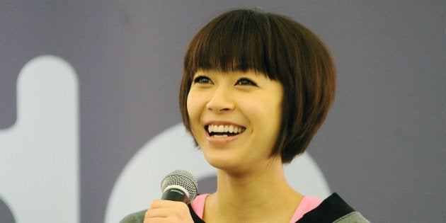 NEW YORK - MARCH 25: Singer Utada visits the Sephora store on Fifth Avenue on March 25, 2009 in New York City. (Photo by Brad Barket/Getty Images)