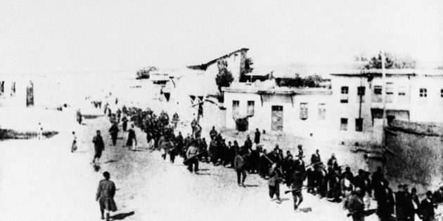 FILE - This is the scene in Turkey in 1915 when Armenians were marched long distances and said to have been massacred. The U.S. House of Representatives may vote next week on a measure that could damage U.S. relations with critical ally Turkey: a resolution declaring the World War I-era killings of Armenians a genocide. House aides, speaking on condition of anonymity because they were not authorized to comment, said Friday Dec. 17, 2010 that Democratic leaders have been discussing a possible vote with lawmakers. (AP Photo, File)